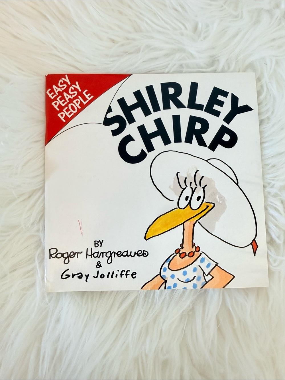 💫10/$25 • Easy Peasy People Shirley Chirp Paperback by Roger Hargreaves